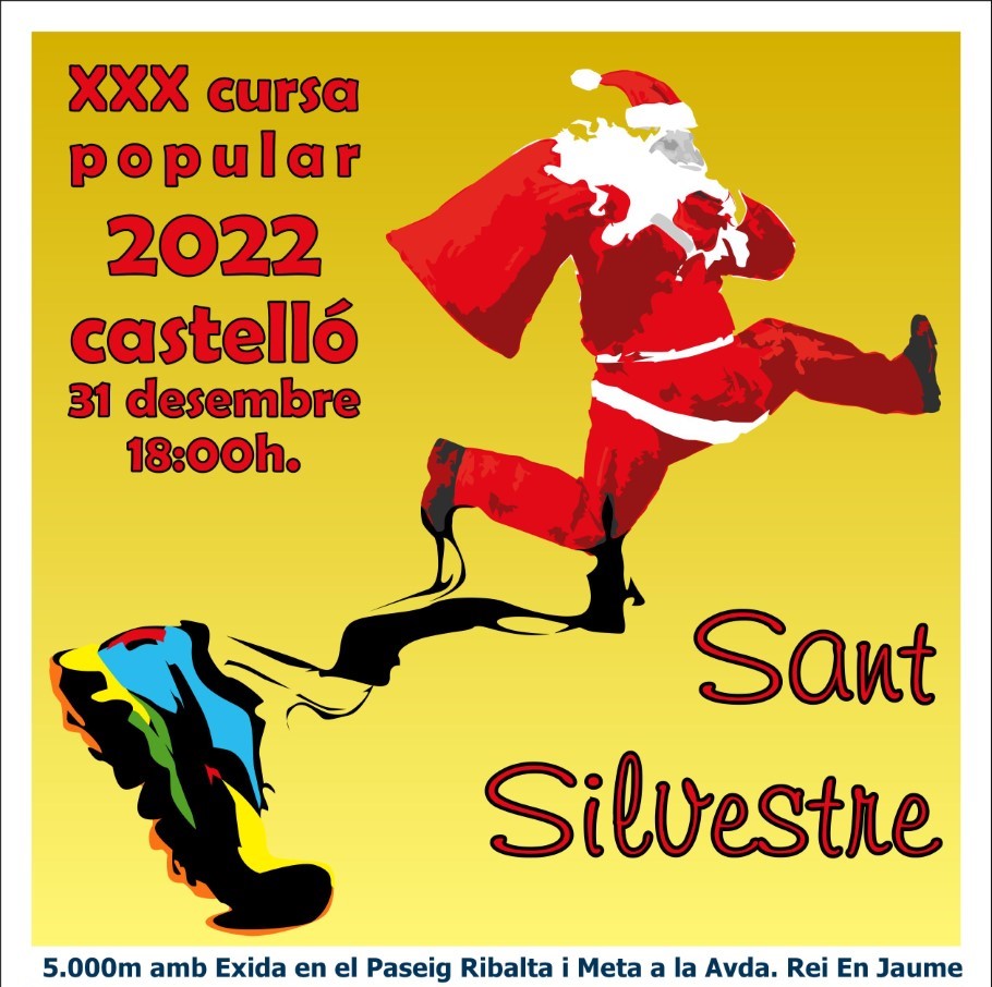 Imagen del evento XXX CURSA POPULAR SANT SILVESTRE DE CASTELLÓ
